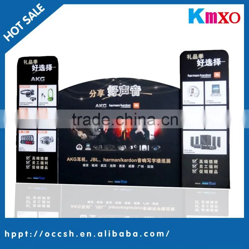 fabric display banner stand/good choice for exhibition banner stand