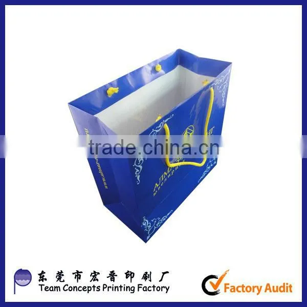 New design custom logo t-shirt shopping bag
