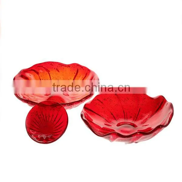 Decorative glass jars and lids