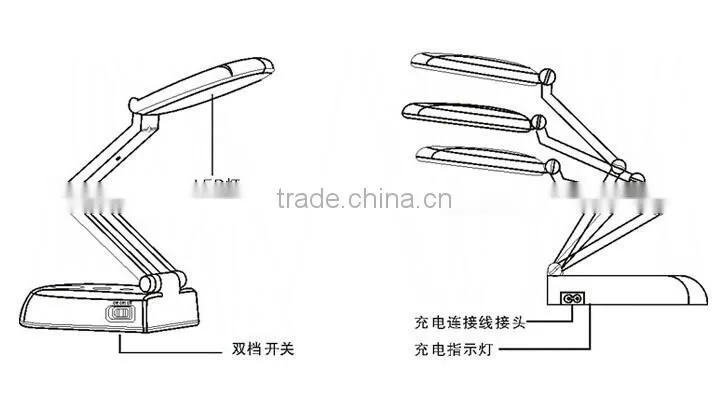 24 LED foldable lamp