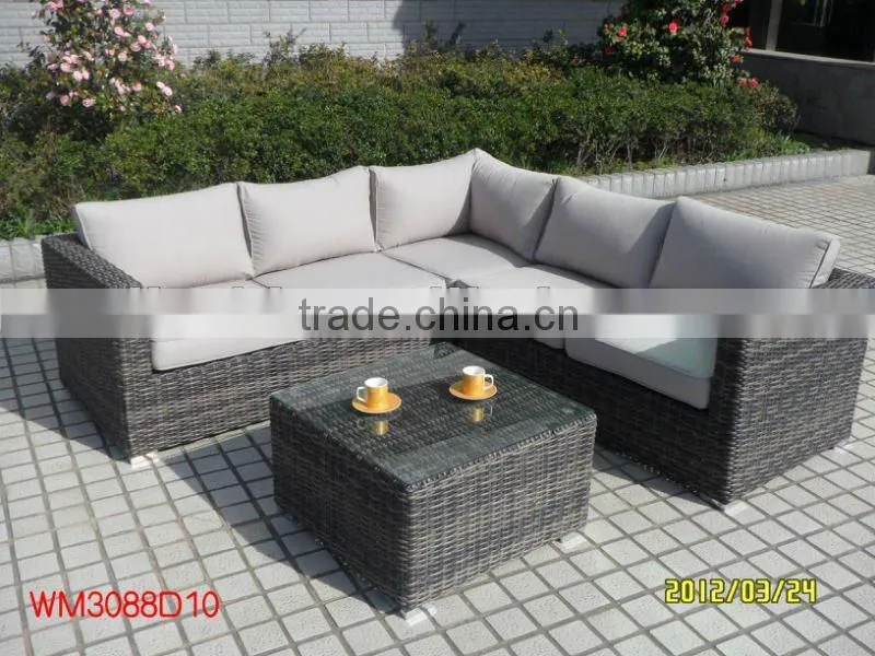rattan sofa table