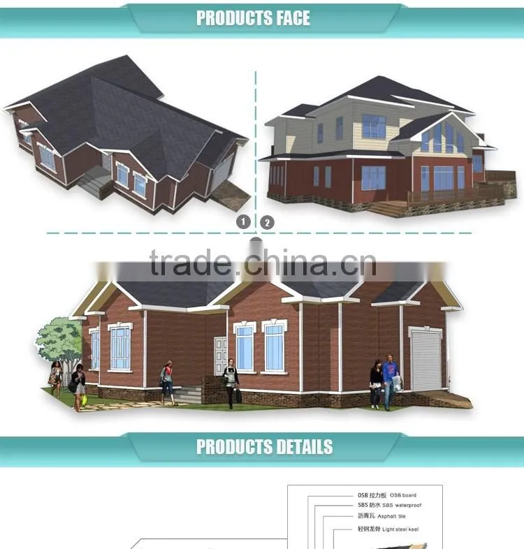 Easy to install light steel frame structure,new style steel structure construction,high quality lylux steel building