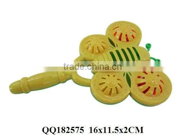 Lovely baby toys, plastic toys for baby, hand-bat toy
