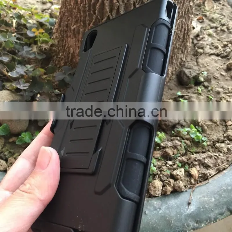 PC TPU Case 3 in 1 Powerful Hard Heavy Duty Mobile Phone Armor Case For Sony M4