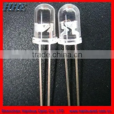 3mm orange led 600nm or 605nm water clear