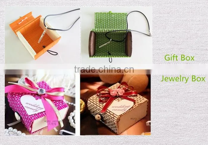 bamboo gift box packaging box for jewelry for sale