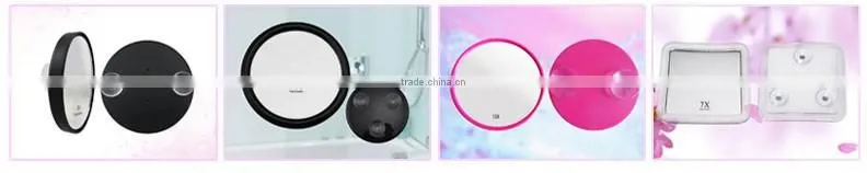 Adjustable Makeup Mirror LED Lighted Vanity Bathroom Mirror Sensitive button