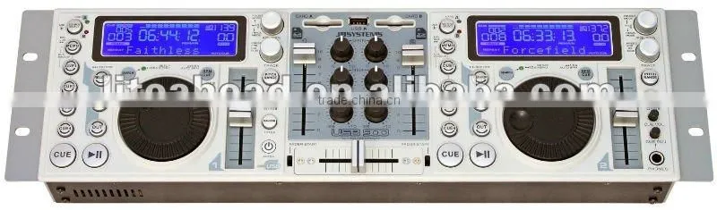 CD/Mp3 player with double decks