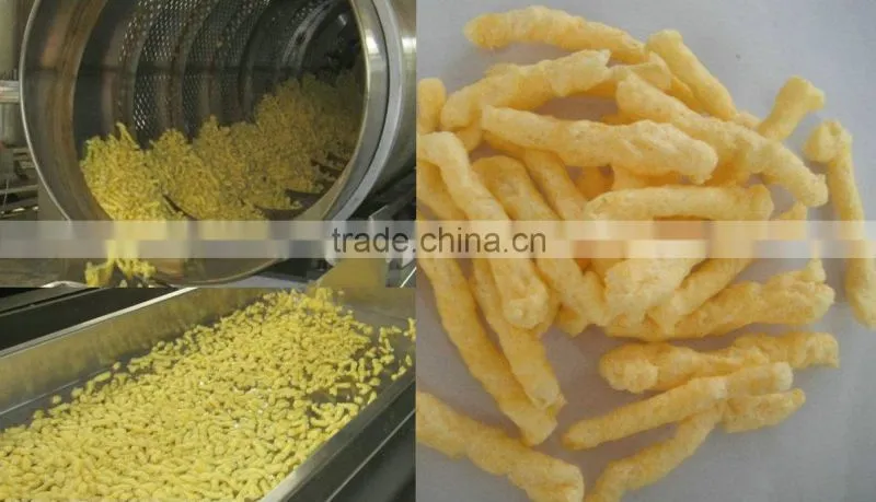 Best Cheese curls/kurkure/cheetos processing line
