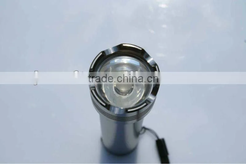 clean energy power rechargeable solar flashlight