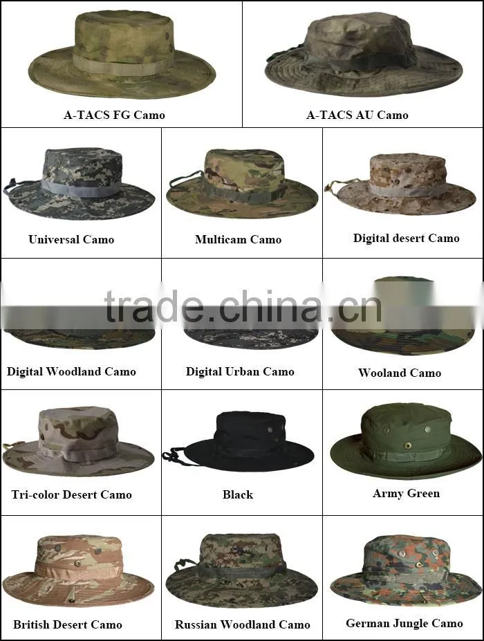 T/C rip-stop digital marine boonie hats for sale