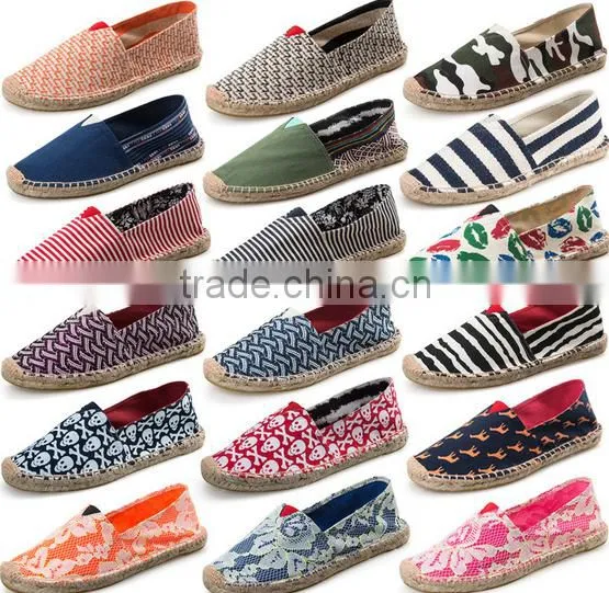 New women shoes 2015, cheap espadrille shoes colorful jute sole
