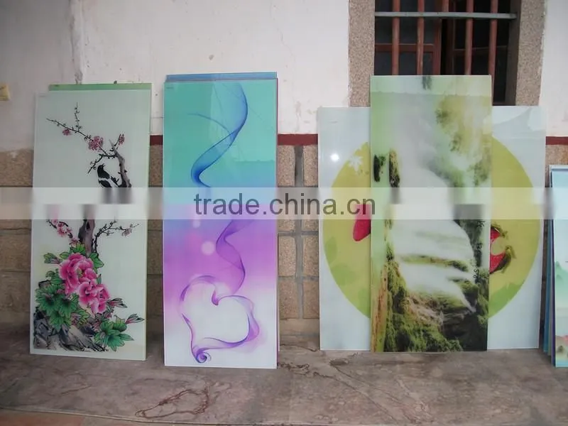 High quality silk screen glass/printed glass