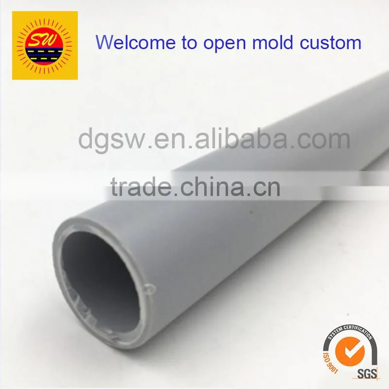 2016 popular factory direct supply thick PE plastic pipe