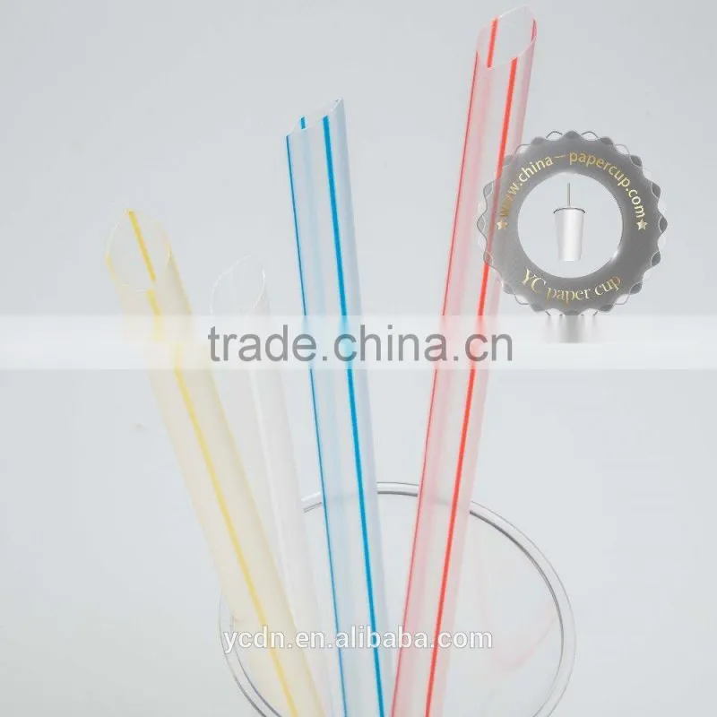 straight straw Mcdonald's drinking straw disposable plastic straw