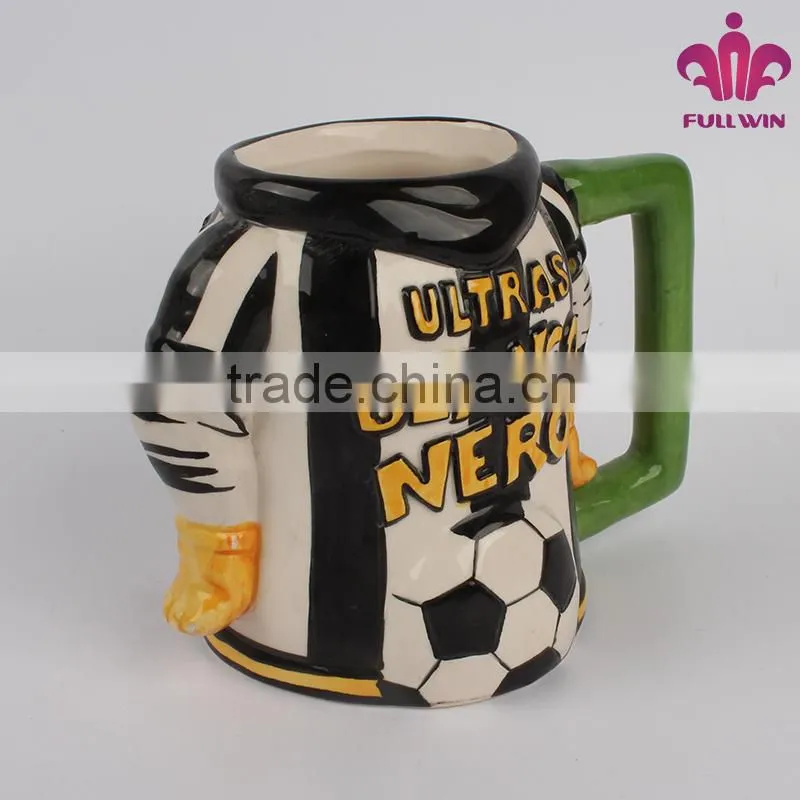 2015 Newly design Ceramic Jersey Design Mug
