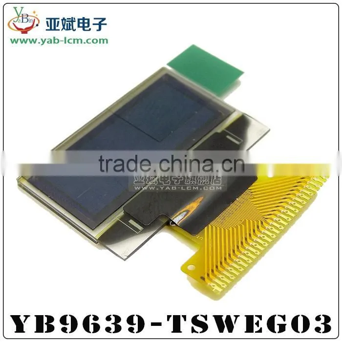 0.83 inch oled 96x39 monochrome lcd display module