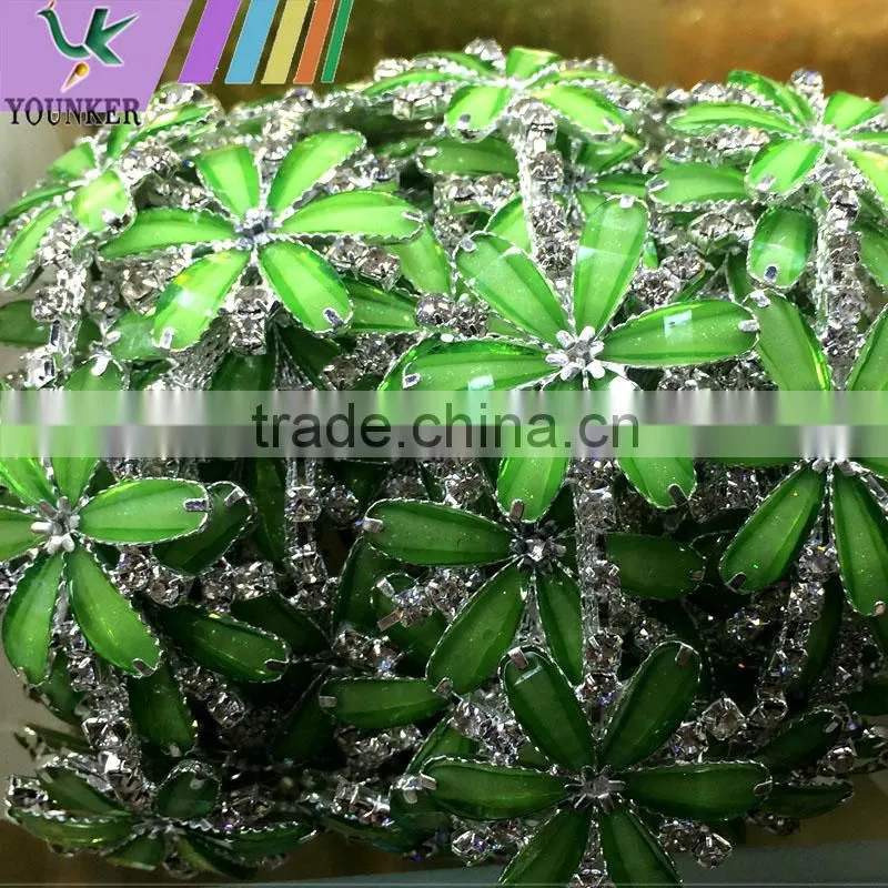 Bling Bling Fashion latest Fancy Rhinestone Cup Chian For Garments,bags,shoes decorations YSC25