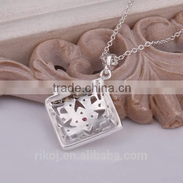 Symbol of freedom 925 sterling silver india style bohemia necklace