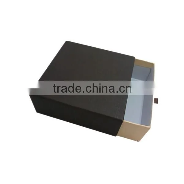 packaging box with soft touch paper