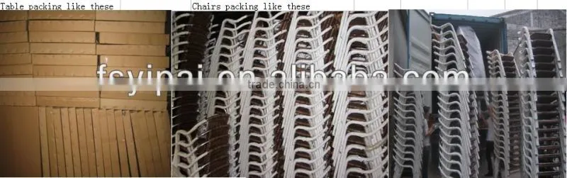 metal table outdoor stainless steel garden table YT3