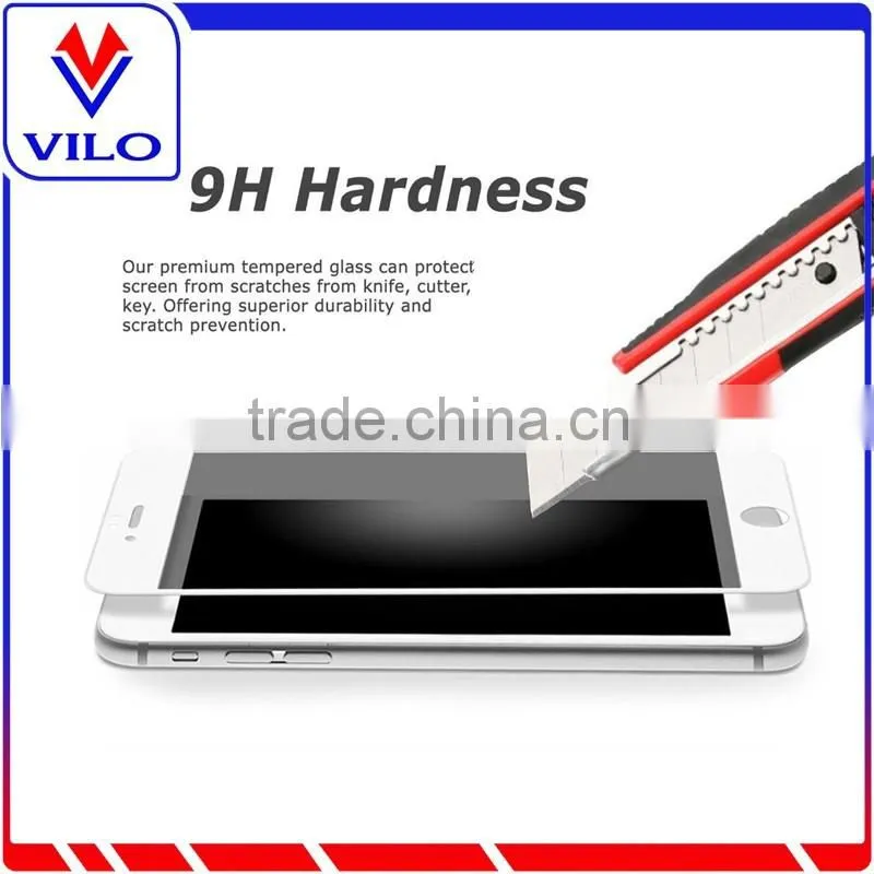 Silk Printing Anti-Spy Temepred Glass Screen Protector For iPhone 6/ 6S