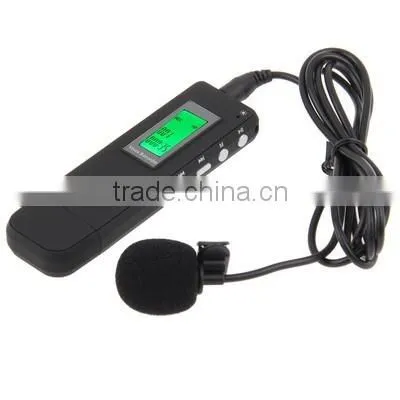 Support Telephone recording FM Radio A-B Repeat function 4GB Digital Voice Recorder MP3 Player