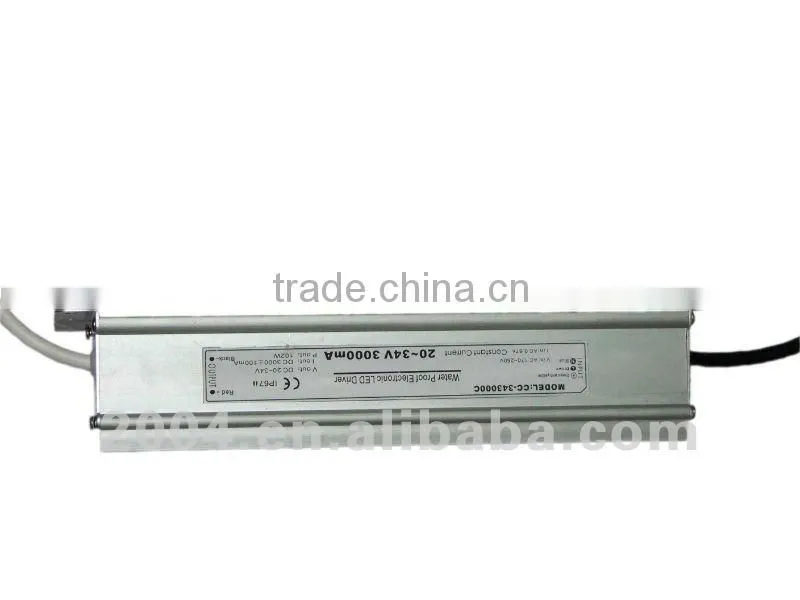 IP67 waterproof 3000ma constant currency led driver