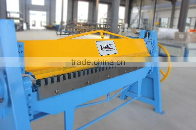 Factory price model TDF-1.5*2000 steel plate folding machine with CE