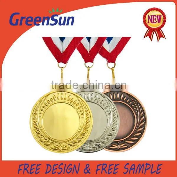 Wholesale Cheap Custom Gold Silver Bronze Medal