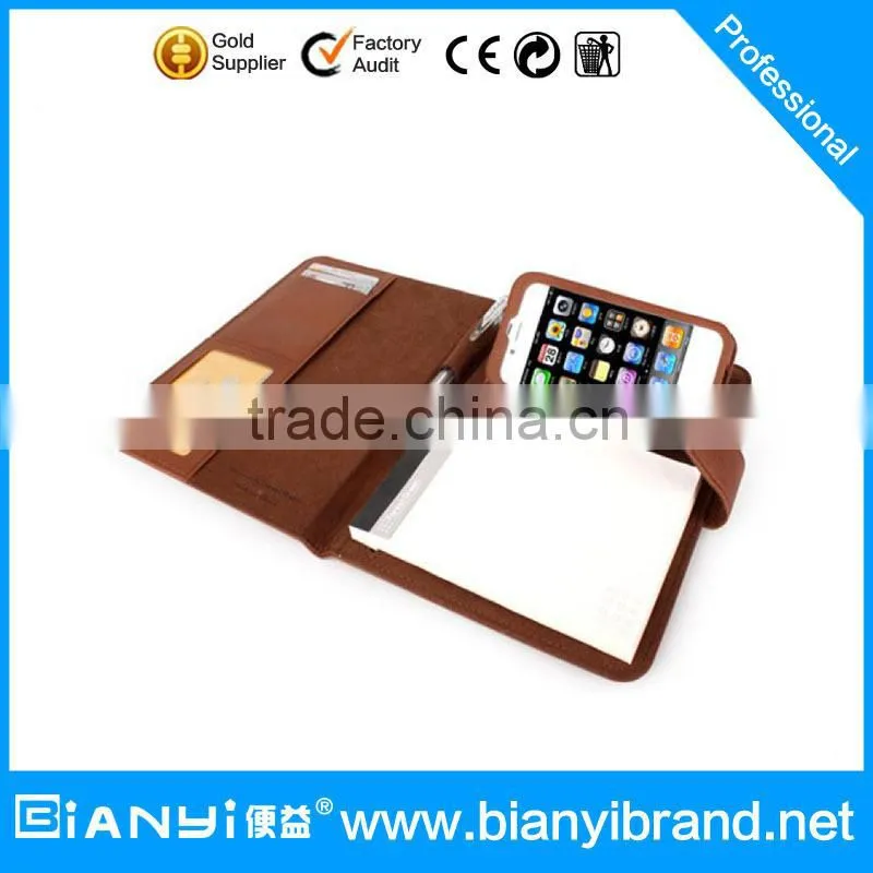 A4,A5,A6 PU leather notebook with embossing,office supply