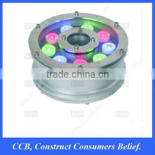 18W RGB DMX512 led underwater light