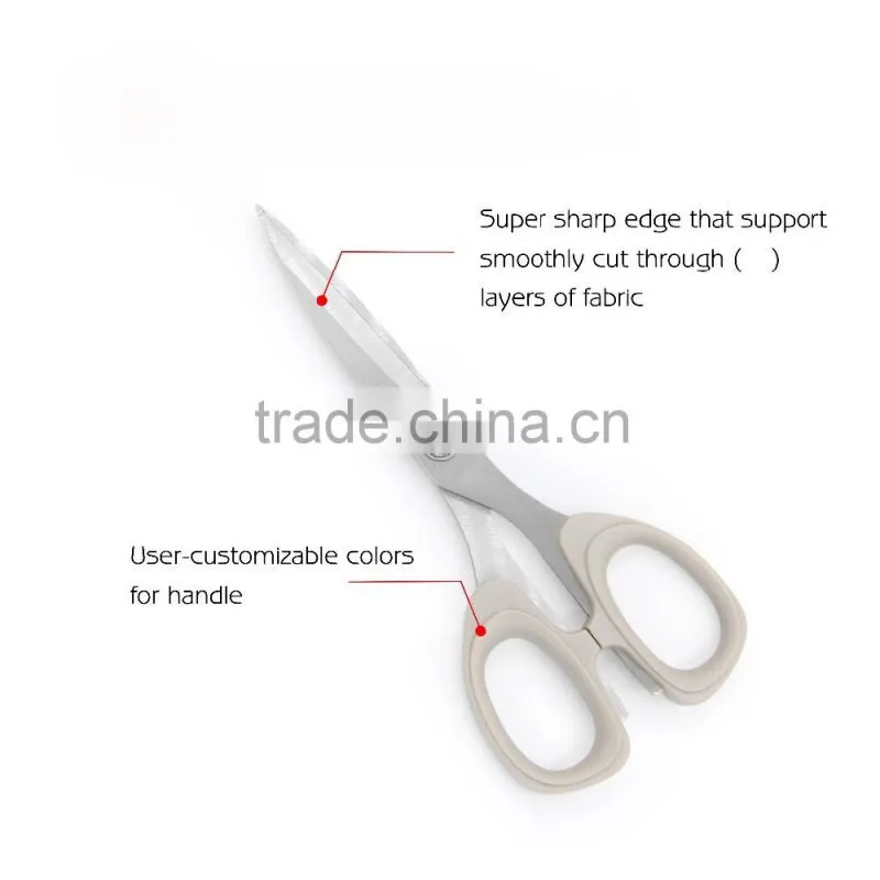 HS009 Household 6.5'' Dressmaker Stainless Steel Sewing Scissors with ABS handle