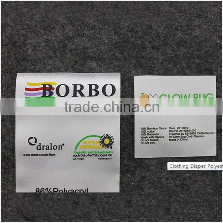 care label label ribbon printing machine garment care label