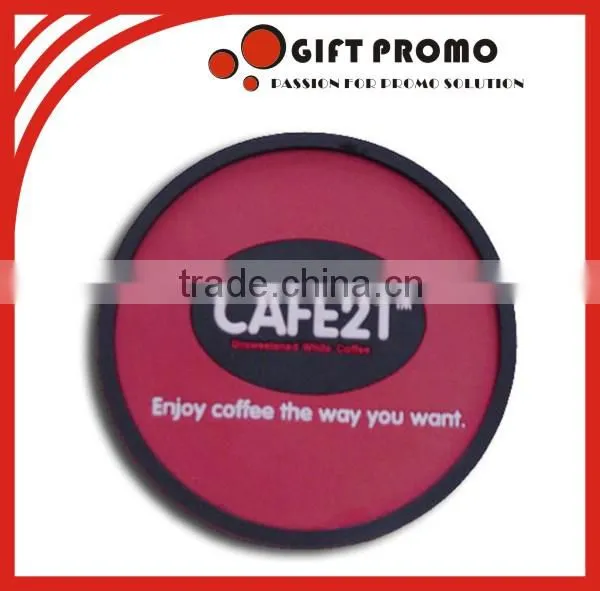 Double Side Printed Absorbent Paper Wine Coaster