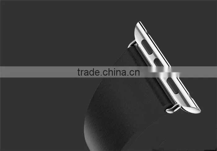factory wholesale sport watch strap leather watch strap Smart watch band for leather apple watch band