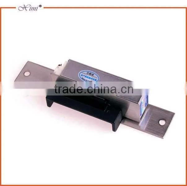 Biometric fail-secure type electric lock XM-300A-H access control system stainless steel door lock 12V electronic strike lock