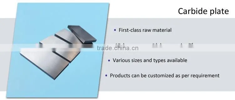 Alloy Cemented Carbide Tooling Plates For Cutting Hard Materials