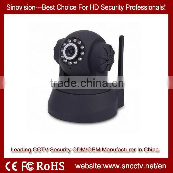 1/3" Cmos wifi ip camera pan/tilt 1.0 mega pixel 720P
