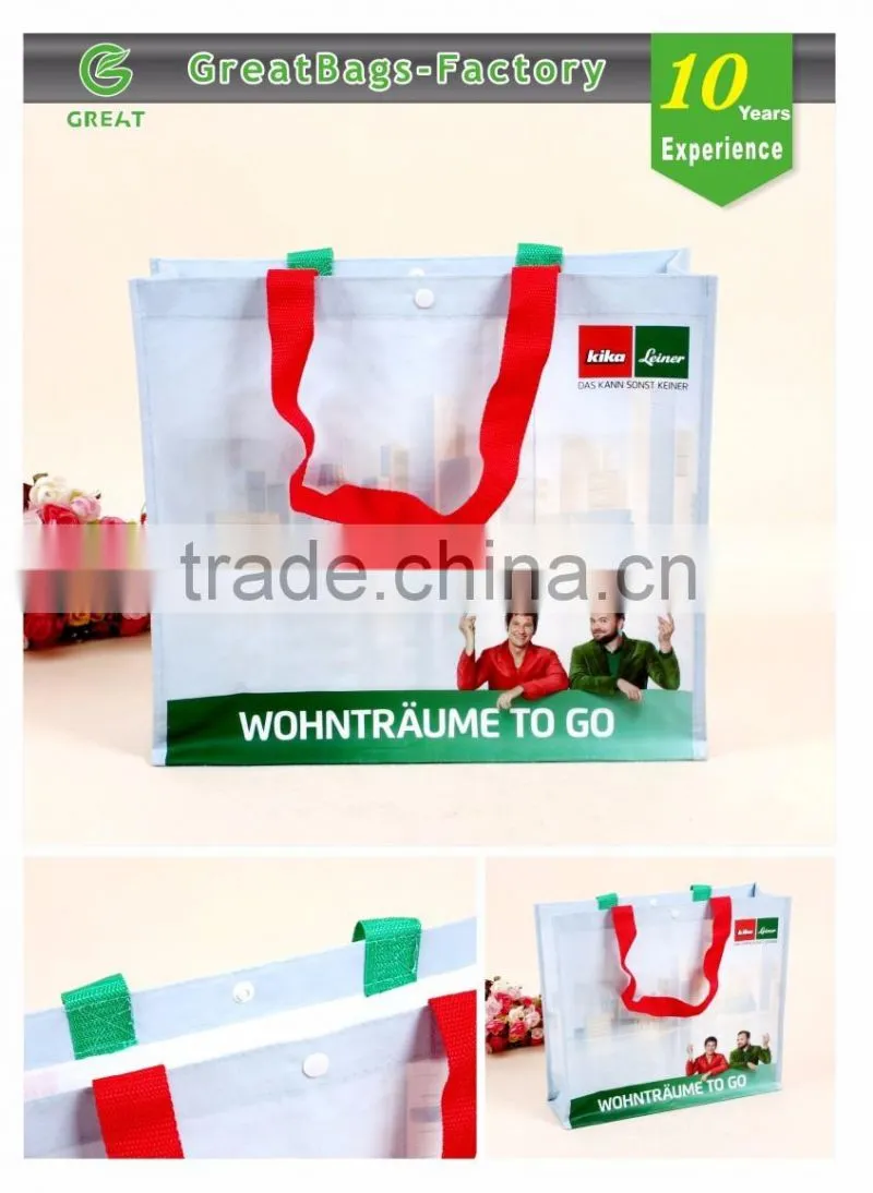 Promo Polypropylene PP Woven Bag, Laminated PP Woven Bag, pp woven bag with zipper