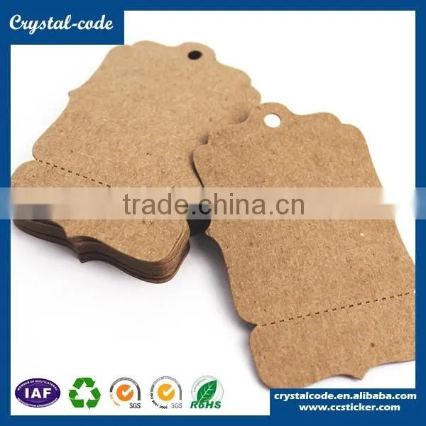 Clothing brand sticker and clothing hang tag