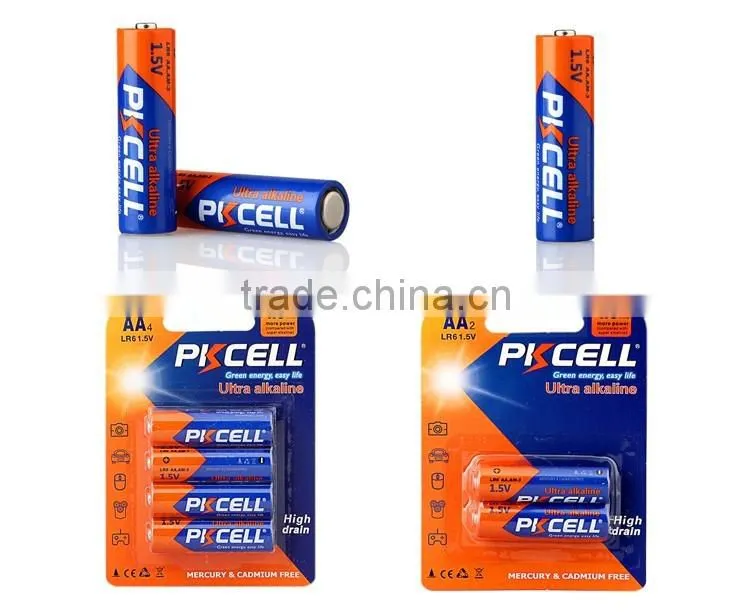 1.5v AA LR6 AM3 Super Alkaline Battery Dry Battery