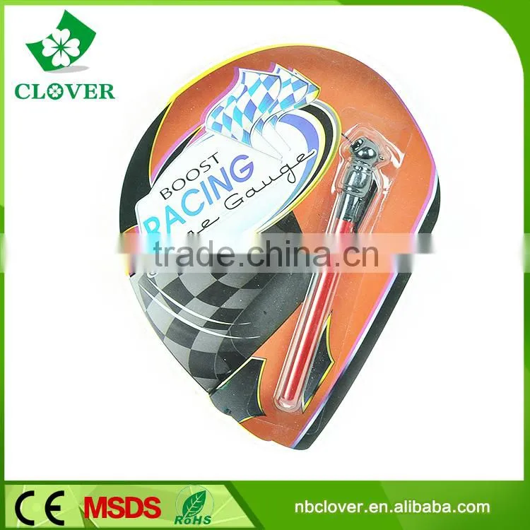 Long size best car using 5-50PSI pen type tire pressure gauge