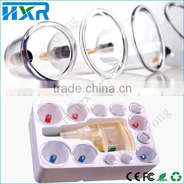 HOT! Chinese Traditional Health Threapy Medical Vacuum 24 Cups Cupping Set