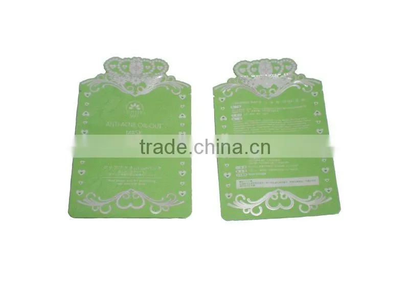 plastic irregular shaped packing bag