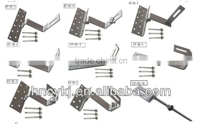 solar tile roof mounting system/bracket