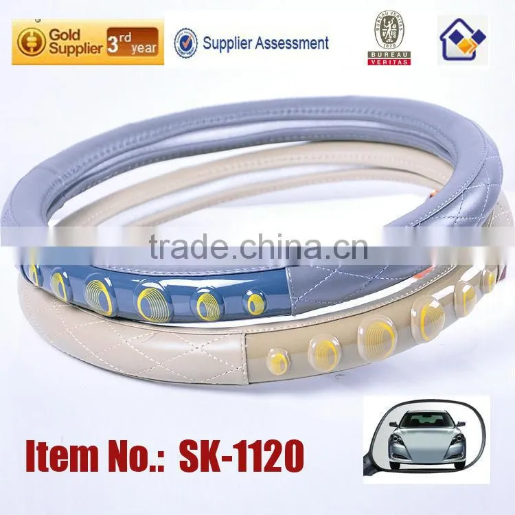 Hot sale custom design Silicone car steering wheel cover