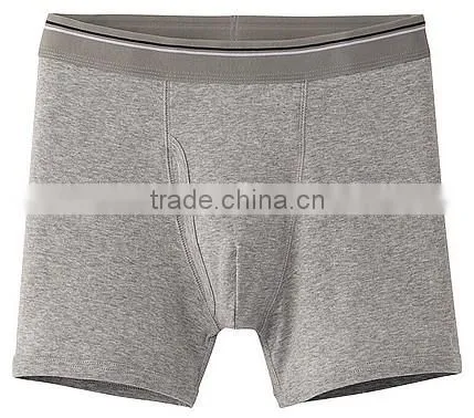 cotton classic soft solid boxer short men underwear