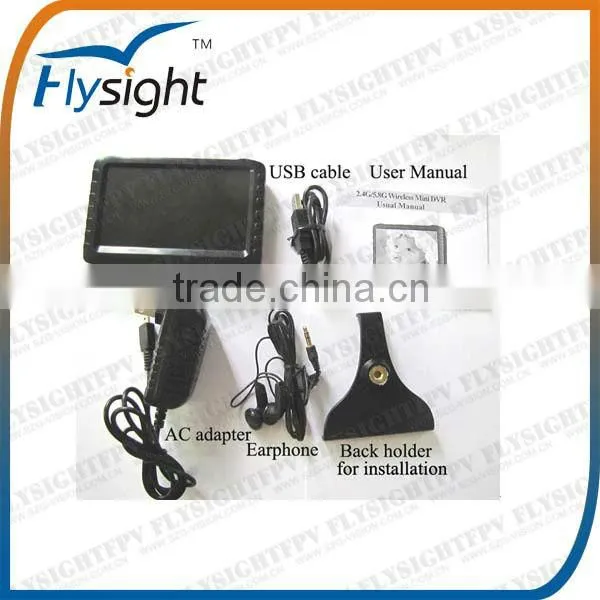 B363 5.8GHz 5inch Mini Receiver LCD Monitor with built-in HD screen