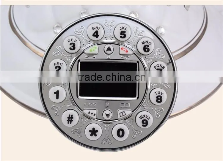 2016 Popular ceramic Telephone Set ,home Retro display Bluetooth telephone MTK6260A